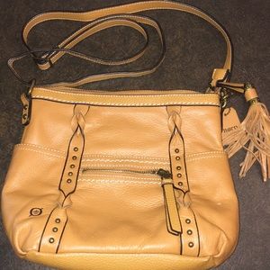 Born light brown crossbody purse